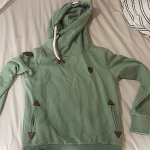 Greenish turtle neckish sweater super comfy and warm